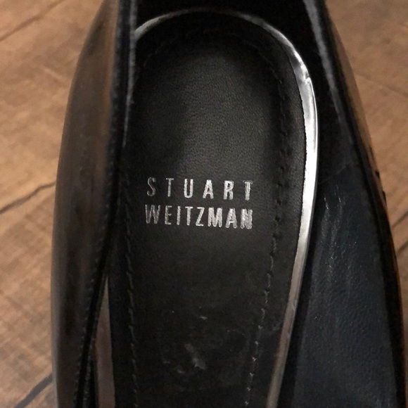 STUART WEITZMAN • Peep-toe Pump • Size 9.5 - Picture 2 of 5